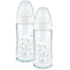 NUK Glasflasche First Choice⁺ Ab Der Geburt 240 Ml, Temperature Control Im Doppelpack Weiß -Babynahrung nuk glasflasche first choice ab der geburt 240 ml temperature control im doppelpack weiss a329552