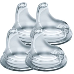 NUK Soft-Trinktülle Aus Silikon 6 - 18 Monate 4er Packung