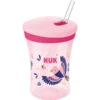 NUK Trinklernbecher Action Cup, Color Change, Rosa -Babynahrung nuk trinklernbecher action cup color change rosa a311373