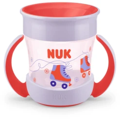 NUK Trinklernbecher Mini Magic Cup 160 Ml Ab Dem 6. Monat, Rot
