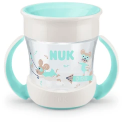 NUK Trinklernbecher Mini Magic Cup 160ml Ab Dem 6. Monat, Mint