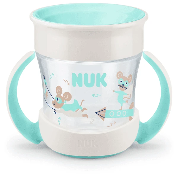NUK Trinklernbecher Mini Magic Cup 160ml Ab Dem 6. Monat, Mint 3 NUK Trinklernbecher Mini Magic Cup 160ml Ab Dem 6. Monat, Mint
