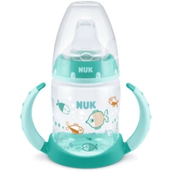 NUK Trinklernflasche First Choice, Grün 150ml