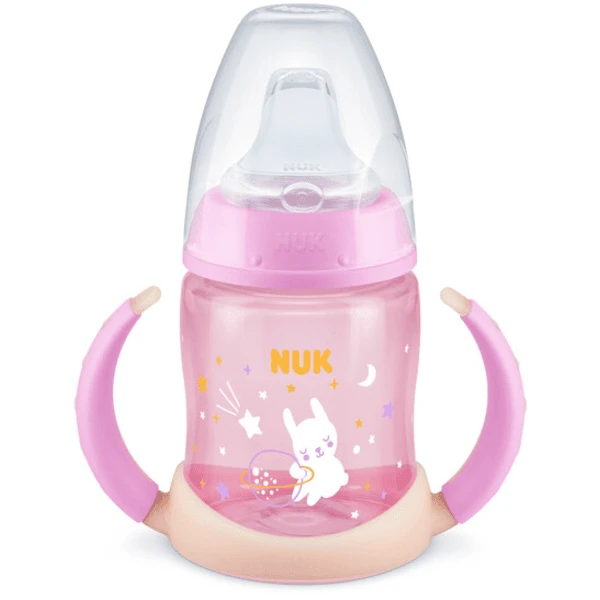 NUK Trinklernflasche First Choice Night, Pink 150ml 3 NUK Trinklernflasche First Choice Night, Pink 150ml