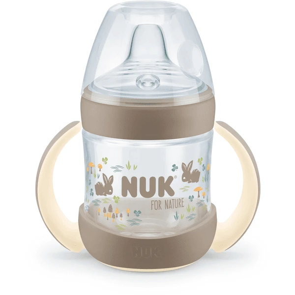 NUK Trinklernflasche NUK For Nature, 150ml, Braun 3 NUK Trinklernflasche NUK For Nature, 150ml, Braun