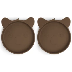 Nuuroo Silikonteller Akila Koala 2 Stück, Acorn