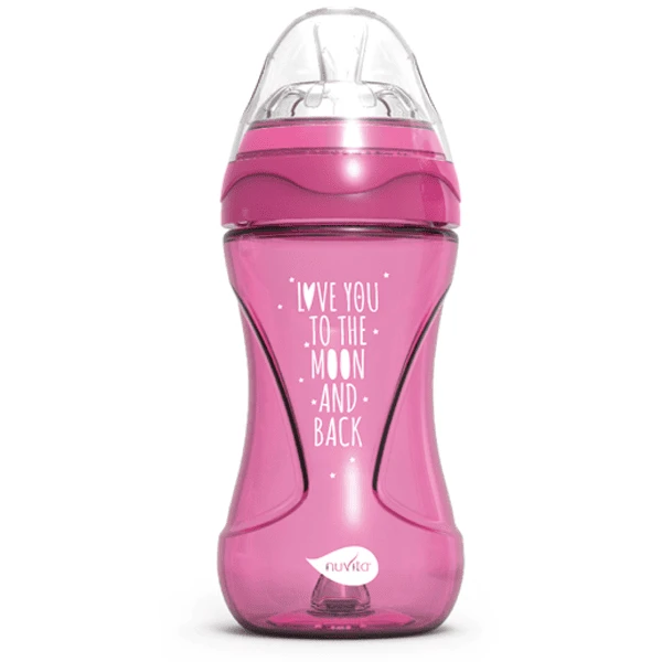 Nuvita Babyflasche Anti - Kolik Mimic Cool! 250ml In Violett 3 Nuvita Babyflasche Anti - Kolik Mimic Cool! 250ml In Violett