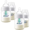 Philips Avent Anti-Kolik Flasche SCF810/24 Inkl. AirFree-Ventil, 125ml, 4 Stück, Transparent -Babynahrung philips avent anti kolik flasche scf810 24 inkl airfree ventil 125ml 4 stueck transparent a317544