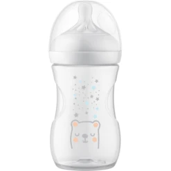 Philips Avent Babyflasche SCY673/82 Natural Response Mit AirFree Ventil 260ml Neutral Bär