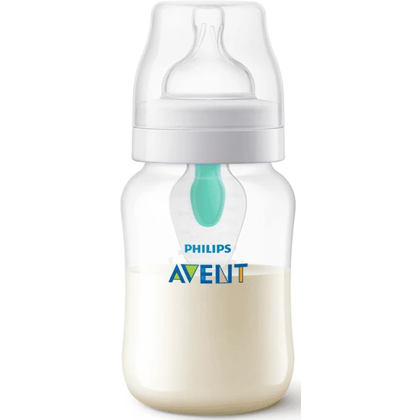Philips Avent Flasche Anti-Kolik SCF813/14 Inkl. AirFree Ventil, 260ml, 1 Stück, Transparent 3 Philips Avent Flasche Anti-Kolik SCF813/14 Inkl. AirFree Ventil, 260ml, 1 Stück, Transparent