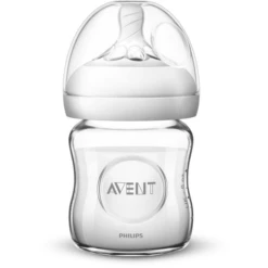 Philips Avent Natural Flasche Glas SCF051/17, 120ml, 1 Stück, Transparent