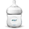Philips Avent Natural Flasche SCF030/16, 125ml, Transparent -Babynahrung philips avent natural flasche scf030 16 125ml transparent a333750