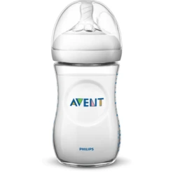 Philips Avent Natural Flasche SCF033/16 Version 2.0 260ml, Transparent