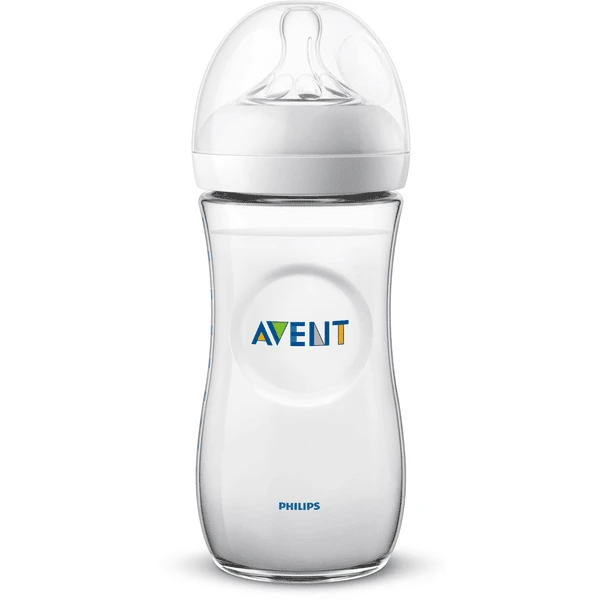 Philips Avent Natural Flasche SCF036/17, 330ml, 1 Stück, Transparent 3 Philips Avent Natural Flasche SCF036/17, 330ml, 1 Stück, Transparent