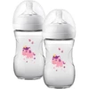 Philips Avent Natural Flasche SCF070/25, 260ml, 2 Stück, Einhorn -Babynahrung philips avent natural flasche scf070 25 260ml 2 stueck einhorn a317478