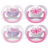 Philips Avent Schnuller Ultra Air SCF080/02 Collection Happy 0-6m Girl Mama/Butterfly Im Doppelpack -Babynahrung philips avent schnuller ultra air scf080 02 collection happy 0 6m girl mama butterfly im doppelpack a311501