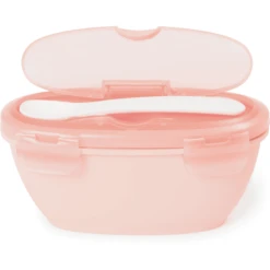 SkipHop Reisegeschirr Easy Serve, Koralle