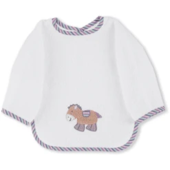 Sterntaler Ärmellätzchen Pauline Weiß