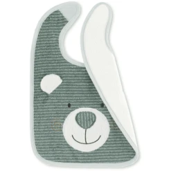 Sterntaler Plastik-Klettlätzchen Ben Mittelgrün