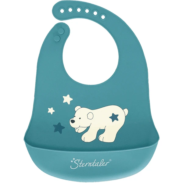 Sterntaler Silikon-Lätzchen Elia Dunkeltürkis 3 Sterntaler Silikon-Lätzchen Elia Dunkeltürkis