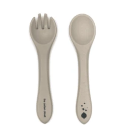 The Cotton Cloud Kinderbesteckset Aus Silikon Sand