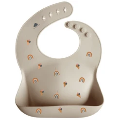 The Cotton Cloud Lätzchen Rainbow Aus Silikon