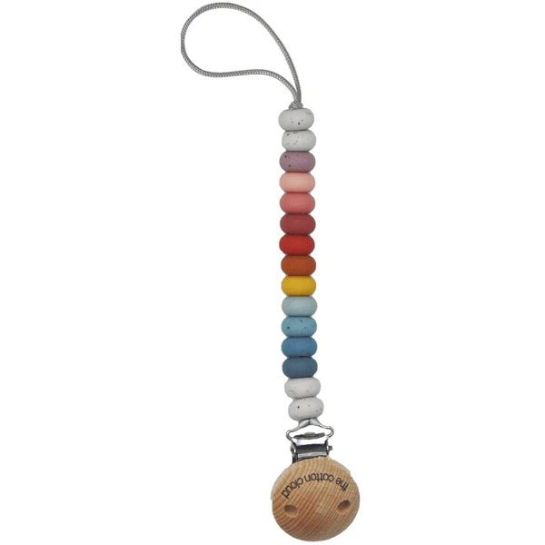 The Cotton Cloud Schnullerkette Bonbon, Regenbogen 3 The Cotton Cloud Schnullerkette Bonbon, Regenbogen