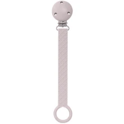The Cotton Cloud Schnullerkette Scallop Aus Silikon, Dusty Mauve