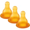 Thermobaby® Sauger 0-6 Monate Aus Naturkautschuk, 3 Stück -Babynahrung thermobaby sauger 0 6 monate aus naturkautschuk 3 stueck a367577