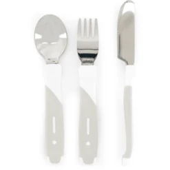 TWISTSHAKE Esslern-Besteck Aus Edelstahl In Weiß