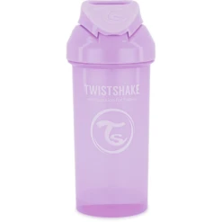 TWISTSHAKE Strohhalmbecher 360 Ml In Pastell Lila