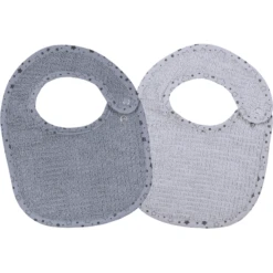 WÖRNER SÜDFROTTIER At Home Druckknopflätzchen 2er Set Grau