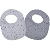 WÖRNER SÜDFROTTIER Druckknopflatz Sterne Grau 2er Set 22 X 29 Cm -Babynahrung woerner suedfrottier druckknopflatz sterne grau 2er set 22 x 29 cm a302811