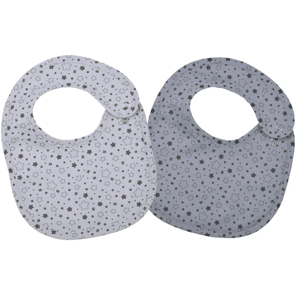 WÖRNER SÜDFROTTIER Druckknopflatz Sterne Grau 2er Set 22 X 29 Cm 3 WÖRNER SÜDFROTTIER Druckknopflatz Sterne Grau 2er Set 22 X 29 Cm